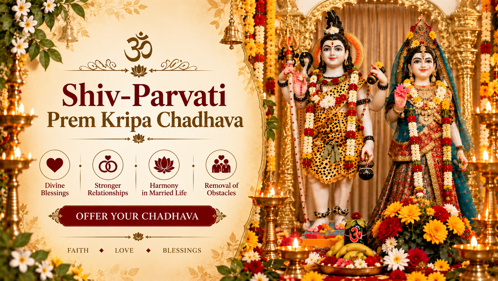 Shiv Parvati Prem Kripa Chadhava