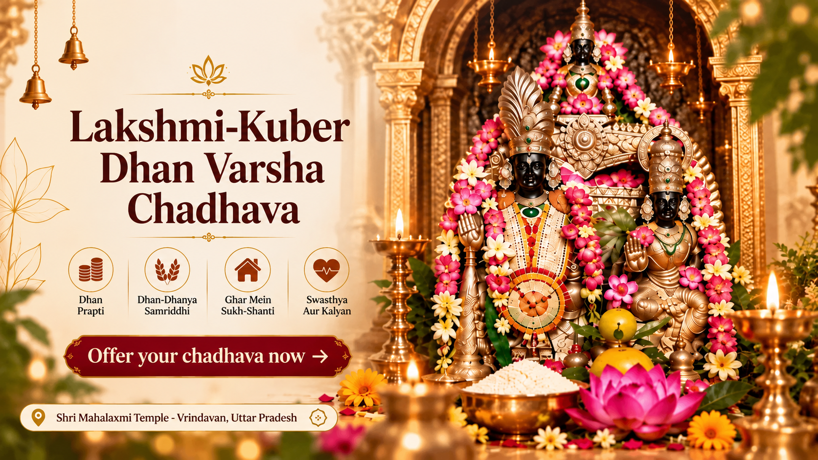 Lakshmi-Kuber Dhan Varsha Chadhava